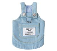 Jupe en jean tendance pour animaux de compagnie - Jupe de luxe pour chien - Robe de princesse pour promenades quotidiennes ou séances photo - Joli costume pour animal de compagnie