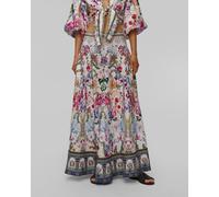 Jupe En Lin Pour Femmes Camilla Monserrate Magic Maxi Circle 36080-monsmagi