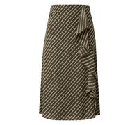 Jupe en mousseline femme COMMA Midi Vert 32