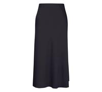 Jupe en satin épais femme COMMA Midi Bleu 36
