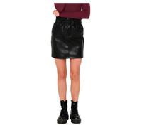 Jupe en simili cuir ONLY ONLMAIYA-Miri CC PNT - Noir - M Femme M