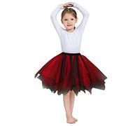 Jupe en Tulle 1 Pièce, Tutu Doux Et Moelleux, Vêtements De Fête Néon pour Filles, Vêtements pour Enfants des Années 80, Tutu De Danse à Bande élastique
