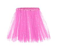 Jupe en tulle courte noire pour femme - Jupe tutu des années 50 - Jupe de danse courte - Tutu de ballet - Rockabilly - Mini jupe fluide tendance - Costume de carnaval pour femme - Tenue des années 80
