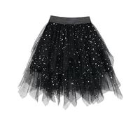 Jupe en Tulle Enfant Fille de Ballet de Danse Tutu de Princesse Jupe Moelleux Doux Tulle Ballet Fête d'anniversaire Jupon Party Robe de Filles Princesses Ballet Tutu Jupes 2-10 ans Pas Cher