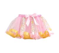 Jupe en Tulle Enfant Fille en Bas Tutu Princesse Jupe Moelleux Doux Tulle Ballet Fête d'anniversaire Jupon Party Robe de Filles Princesses Ballet Tutu Jupes 3-8 ans Pas Cher