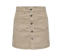 Only Jupe en velours femme Amazing Global HW Beige L