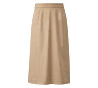 Jupe en veloutÃ© femme COMMA Midi Marron 42