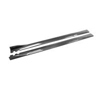 Jupe Extensions Extension De Jupe Latérale 2 M/78,7 Po, Kit De Carrosserie Universel Pour BMW E90, E92, E93, 325i, 335i, Accessoires De Voiture Latérale Becquet(Carbon Look)