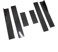 Jupe Extensions Jupe Latérale 2M Pour VW Pour Golf 7 Pour GTD Pour GTi MK7 MK6 2000-2022, Kit D'extension, Séparateurs, Tablier, Aileron, Accessoires De Voiture Latérale Becquet(Carbon Fiber Look)