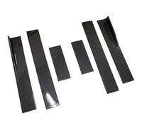 Jupe Extensions Kit D'extension De Jupe Latérale Universelle 78,7"/86,6" Pour Kia Pour Stinger 2018-2023, Couvercle D'aileron, Accessoires De Voiture Latérale Becquet(78.7IN Carbon Look)