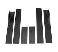 Jupe Extensions Kit D'extension De Jupe Latérale Universelle 78,7"/86,6" Pour Kia Pour Stinger 2018-2023, Couvercle D'aileron, Accessoires De Voiture Latérale Becquet(78.7IN Black)