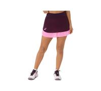 ASICS Match Mesh Skirt Dark Aubergine / Bubblegum femmes size L