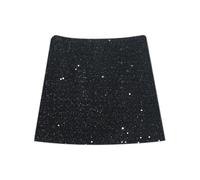 Jupe Femme Chic Costume Carnaval, à Sequins Slim Hottie Un Mot (Black, S/160)