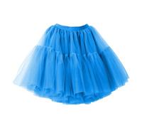 Jupe Femme Hiver Grande Taille Tutu Bouffante Bouffante en RéSille pour avec Haut Et Bas Patchwork