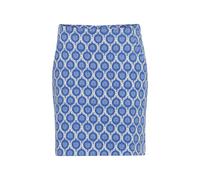 Jupe femme Ichi Kate Print SK14 Bleu M