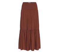 Jupe femme KAFFE Maxi Smock Marron XS/S
