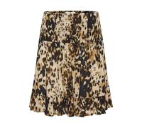 Kaffe Jupe 'KAThora Amber' beige clair / marron / brun foncé, Taille 40