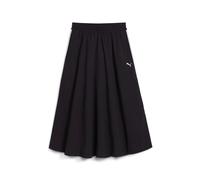 Vêtements Puma T7 Woven Midi Skirt pour Femme M Noir