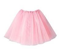 Jupe Femme Tulle Tutu LED Étoiles Jupe Tutu Ensemble Jupe Femme PlisséE A-Line Elastique Taille Jupe Tutu PlisséE en Tulle Hanche Cosplay Mermaid Danse Robe De FêTe