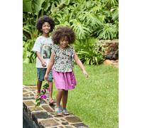 VERTBAUDET Jupe Fille en Gaze de Coton Violet 2A