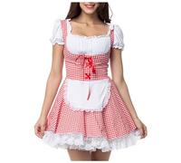 Jupe folklorique Fête de la bière, découvrez des vêtements ethniques pour femmes dans une atmosphère festive Taie d'oreiller tapisserie médiévale, e, S