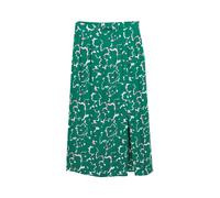 Jupe forme midi avec fendu femme Tom Tailor Denim Vert M