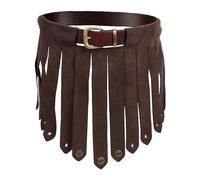 Jupe gothique médiévale en polyuréthane | Costume de gladiateur romain vintage | Jupe élégante pour les événements de la Renaissance | Idéale pour Halloween et le cosplay | Parfaite pour homme et