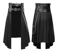 Jupe Gothique série Dark Rock Ashes pour Hommes - Jupe plissée pour Hommes - L