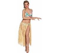 jupe hawaiienne raffia naturelle 80 cm TAILLE UNIQUE - 52238 Gris G