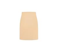 Jupe Invisible, Jupon Sculptant Taille Haute, sous-Jupe, soutenant légèrement Le Ventre, sous-vêtement Sculptant sans Coutures, sous-vêtement Affinant, Beige et Noire, S-XL (Beige, XXL)