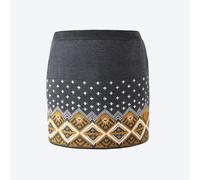 Jupe isolée pour femme Kama 6015 gris foncé S