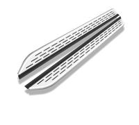 Jupe Latérale 2 Pièces pour Volvo pour XC60 2018-2025 SUV Marchepied Latéral NerfBar Accessoires De Pédale en Aluminium (avec Supports)(Sillver)