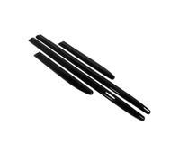 Jupe latérale Automobile pour Ford pour Explorer 2020-2023 Latérale Carbone Jupes Moulage Carrosserie Garniture Couverture Résistante Rayures pour Voitures Jupes Latérales(Carbon Fiber Look)