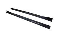 Jupe Latérale Becquet Jupes Latérales De Voiture Compatibles avec Les Accessoires pour BMW Série 3 F30 F31 2012-2018, Extension De Bas De Caisse en ABS Peint Noir Brillant Jupe Latérale Accessoires