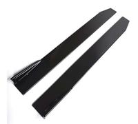 Jupe Latérale Couvercle Kit De Jupes Latérales Universelles pour Pare-Chocs, Bas Caisse, Aileron Latéral Voiture, Surface en Carbone, Tabliers Génériques Modifiés(Noir Brillant)