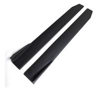 Jupe Latérale Couvercle Kit De Jupes Latérales Universelles pour Pare-Chocs, Bas Caisse, Aileron Latéral Voiture, Surface en Carbone, Tabliers Génériques Modifiés(Noir Mat)
