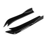 Jupe Latérale Couvercle pour A7 2015 2016 2019 2021 2022, séparateurs de Pare-Chocs arrière Voiture, Tabliers, becquet Coffre, diffuseur d'aile Canard, Protection d'angle(Noir Brillant)