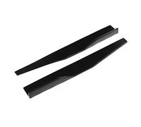 Jupe Latérale de Style Carrosserie Voiture 2PCS Arrière Universelle en ABS Noir Brillant pour la Modification Bas De Caisse Universel