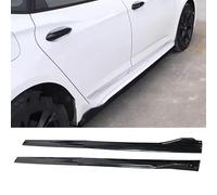 Jupe Latérale de Voiture pour BMW 4 Series 5 Series F32 G22 F36 F33 G23 G26 E60 F10 G30 F07 F11,Universelles Fendre Extension Panneau à Bascule Carrosserie,A/Glossyblack