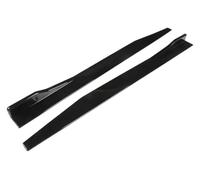 Jupe Latérale Diffuseur pour Corolla 1 Paire Extensions 118 M Séparateur Bas Caisse Accessoires Diffuseur Marchepied Jupe Latérale Voiture(Bright Black)