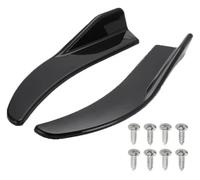 Jupe Latérale Extensions Becquet Pare-Chocs Avant 1 Paire Becquet Arrière Voiture Séparateur Jupe Latérale Anti-Collision(Black)