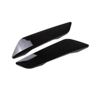 Jupe Latérale Extérieur Bas Côté Couvercle Ventilation D'admission Grille Sortie d'air, Aile Latérale Voiture en Fiber Carbone ABS Noir pour BMW Série 5 G30 G31 2017 2018
