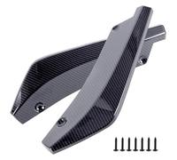 Jupe Latérale Jupe Latérale Voiture Bande Pare-Chocs Avant Arrière Extension Lèvre Diffuseur Spoiler Séparateur Contre Rayures Ailettes Fibre Carbone(Carbon Fiber)