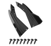 Jupe Latérale Jupe Latérale Voiture Becquet Pare-Chocs Arrière Protecteur Angle Diffuseur Séparateur Extension Anti-Rayures Marchepied Carbone Noir Brillant(Black)