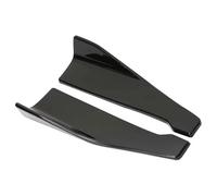 Jupe Latérale Lèvres Becquet Jupe Arrière Voiture 48 Cm, Aileron Latéral, Diffuseur, Extension, Séparateurs Bas Caisse, Jupe D'angle Pour Mini Pour Cooper 2014-21 Diffuseur(Glossy Black)