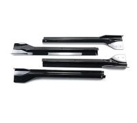 Jupe Latérale Lèvres Extension De Jupe Latérale De Voiture, Becquet, Diffuseur, Accessoires Pour Jeep Pour Grand Pour Cherokee SRT/SRT8/Wk2 2012-2021 Diffuseur(Glossy Black)