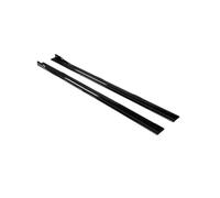 Jupe Latérale Lèvres Extension De Jupes Latérales De 2,2 M, Séparateurs De Bas De Caisse, Diffuseurs, Ailes Pour A5 Line S5 Sedan Coupé Pour Cabriolet 2012-2016 Diffuseur(Glossy Black)