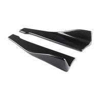 Jupe Latérale Lèvres Extension Jupe Latérale 48 Cm Pare-chocs Arrière Séparateur Canard Universel Pour BMW E90, E92, E93, 325i, 328i, 320i (2008-2013) Accessoires Voiture Diffuseur(Carbon Fiber Look)