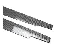 Jupe Latérale Lèvres Jupes Latérales, Extensions De Jupes, Pare-chocs Pour BMW Série 3 E90 E92 2005-2011, Noir Brillant Diffuseur(Carbon Fiber Look)