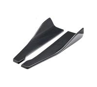 Jupe Latérale Lèvres Paire Jupes Latérales Voiture 48 Cm Bande chocs Arrière Diffuseur Spoiler Protection Contre Les Rayures Ailettes Pour VW Polo Pour Golf Mk5 Mk6 Mk7 Diffuseur(Carbon Fiber Look)
